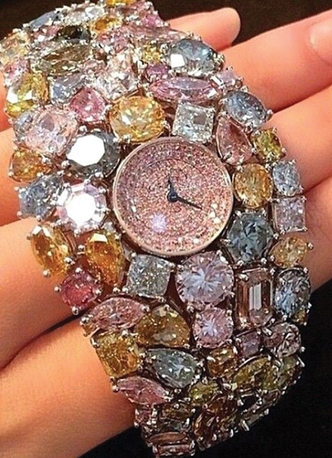 4 jewel time Diamond Watches Ideas The GRAFF Diamonds Hallucination priced at