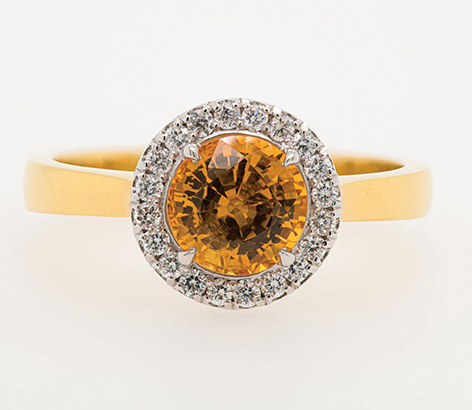 8 Alan Dalton goldsmith yellow sapphire diamonds