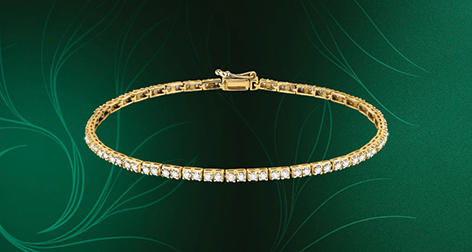 LiveDiamond FW22 Tennis collection Diamond Bracelet still